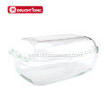 High Borosilicate Glass Casserole with Cover